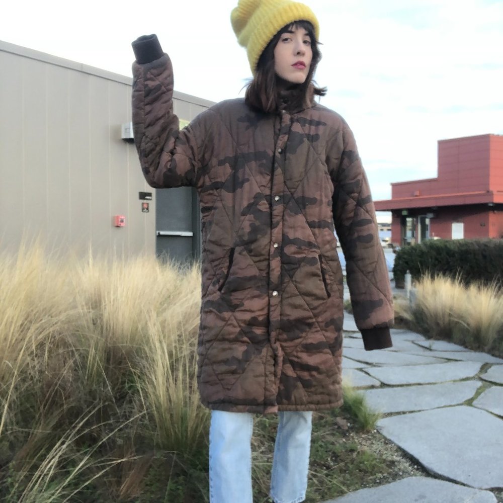 EUC Marrakech Aurora Quilted Parka Jacket S